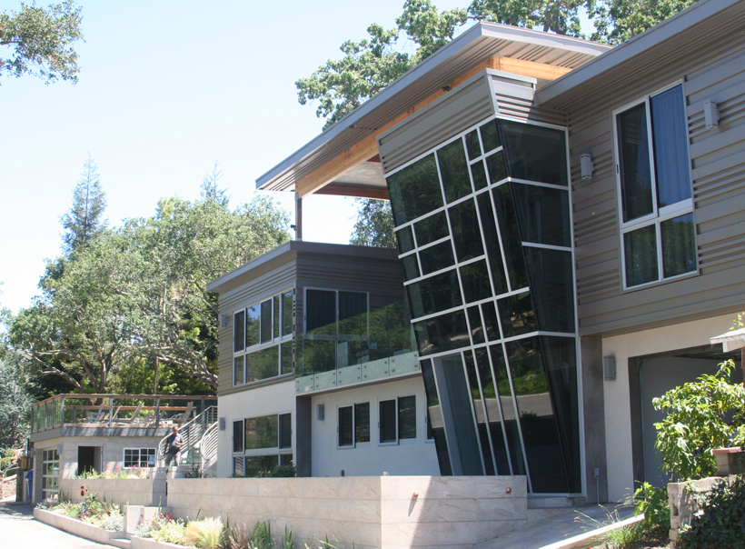 Lakeside Addition & Wholehouse Remodel, ENR architects, Lake Sherwood, CA 91361 - Northwest Elevation